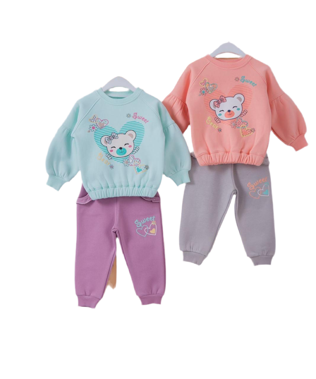 Winter pajama girl 12-36 Month Lined cotton