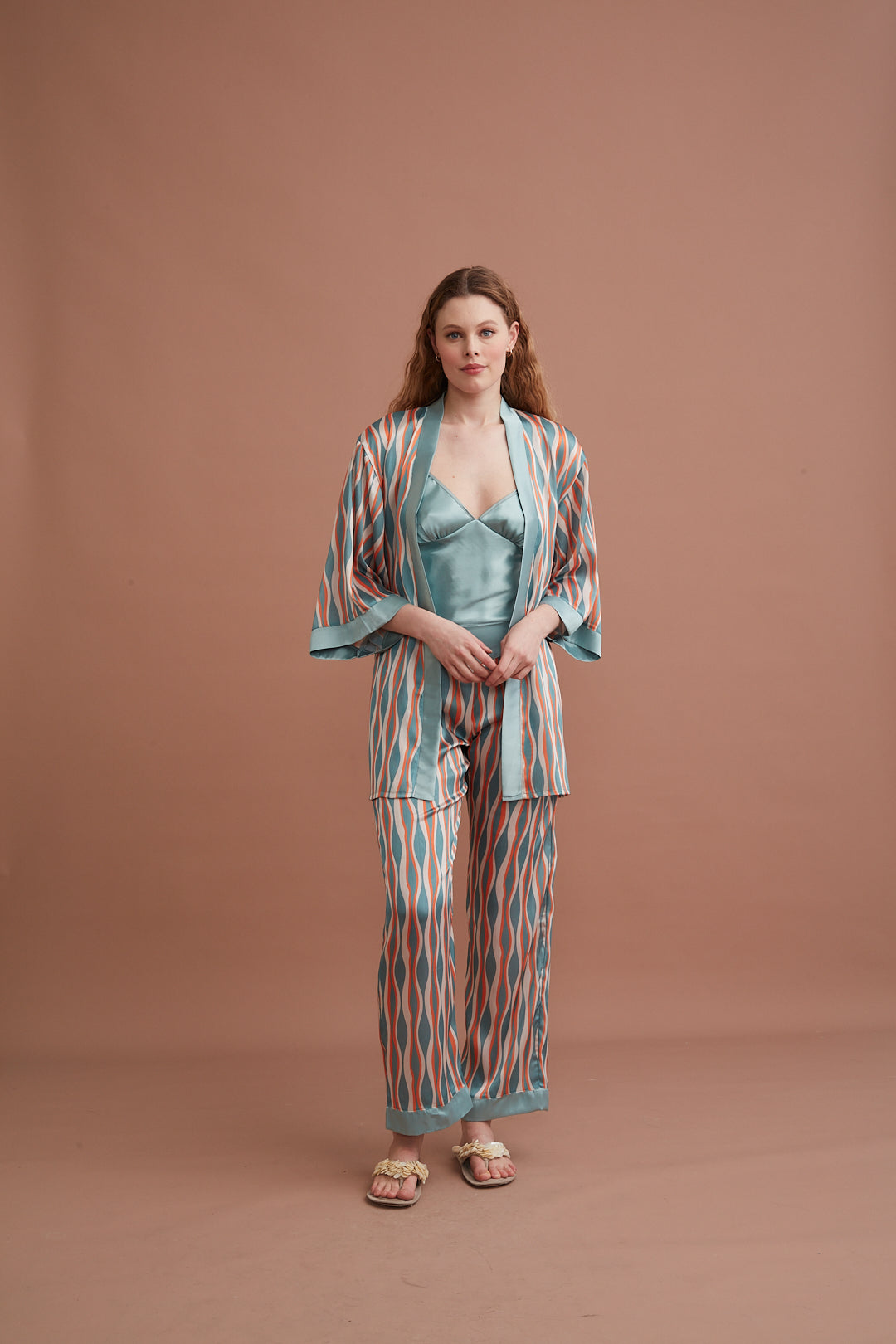 Set 3 pcs silk satin TKm3021