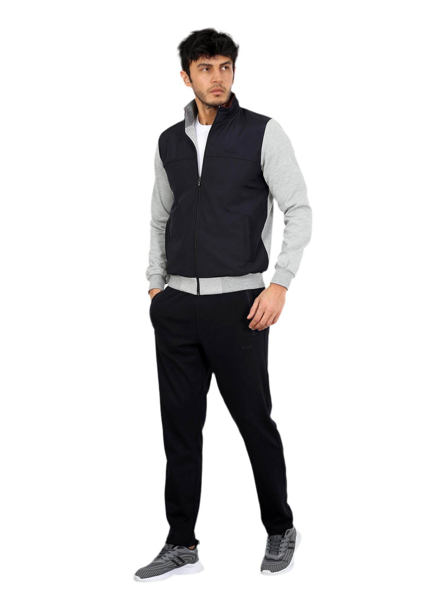 Spring Tracksuits waterproof and cotton available Black, Navy, grey 0104