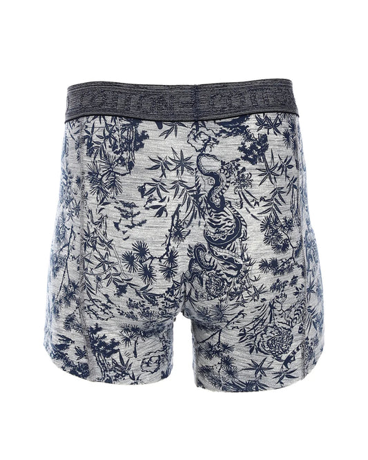 Boxer For Men Printed - navy 016
