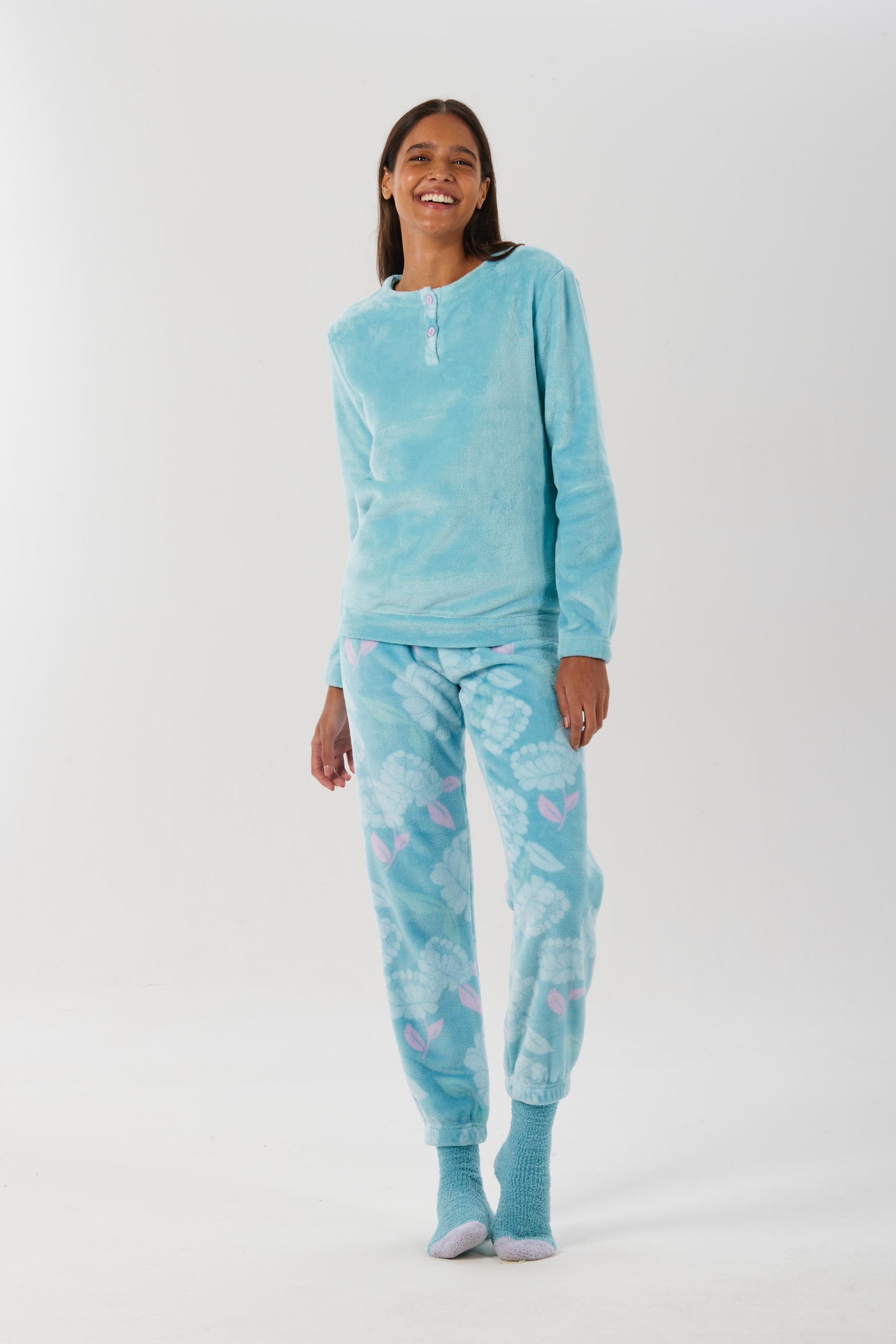 Italian Pajama Women fleece soft