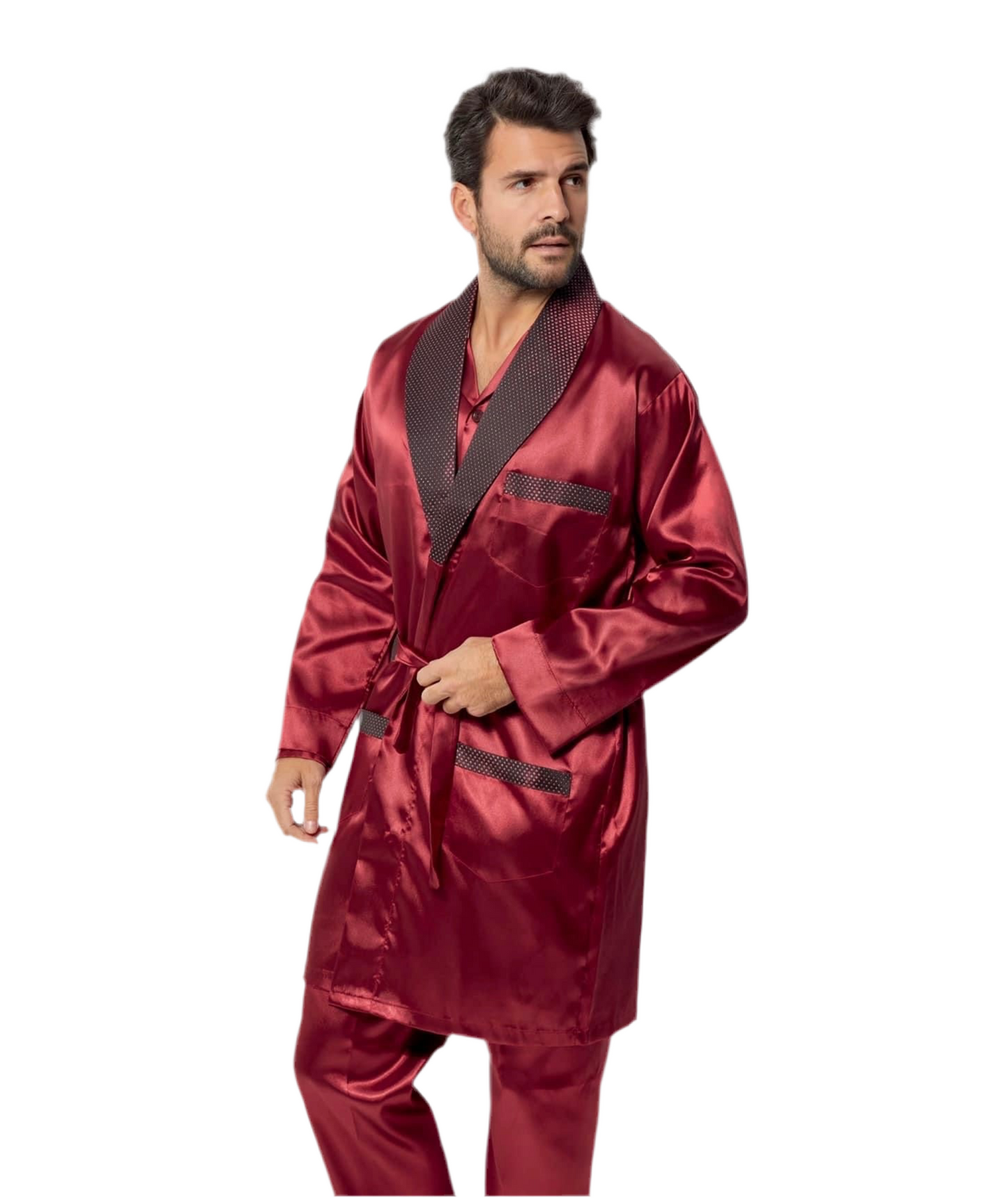 Groom satin set 4 pieces