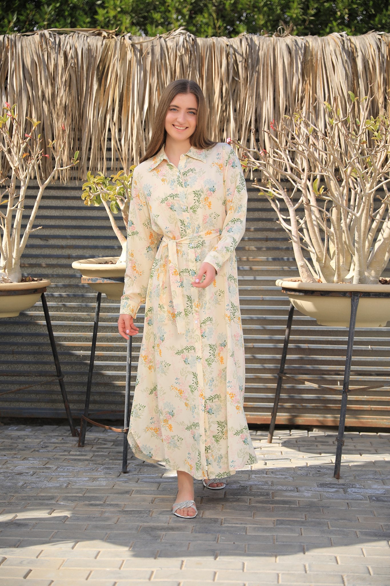 Home dress ivory 15968