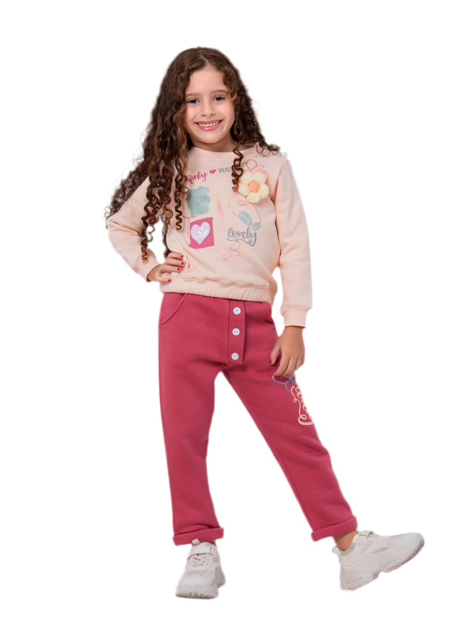 Winter Pajama girl 2-5 Years cotton