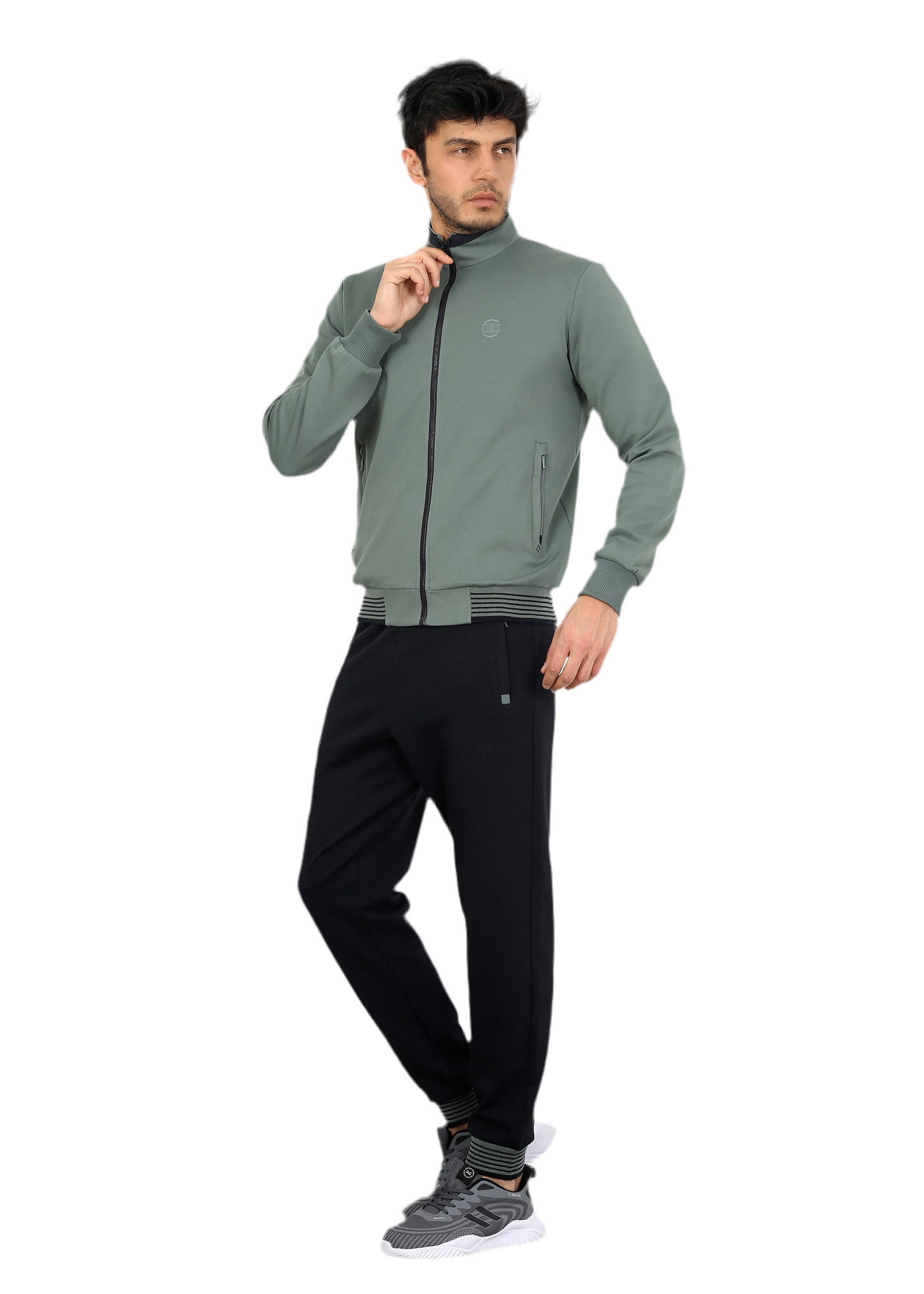 Spring Tracksuits For Men 0096 green