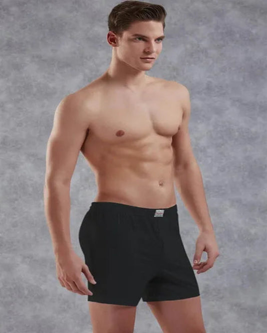 Doreanse Men's 100% Cotton Buttoned Regular Boxer 1505