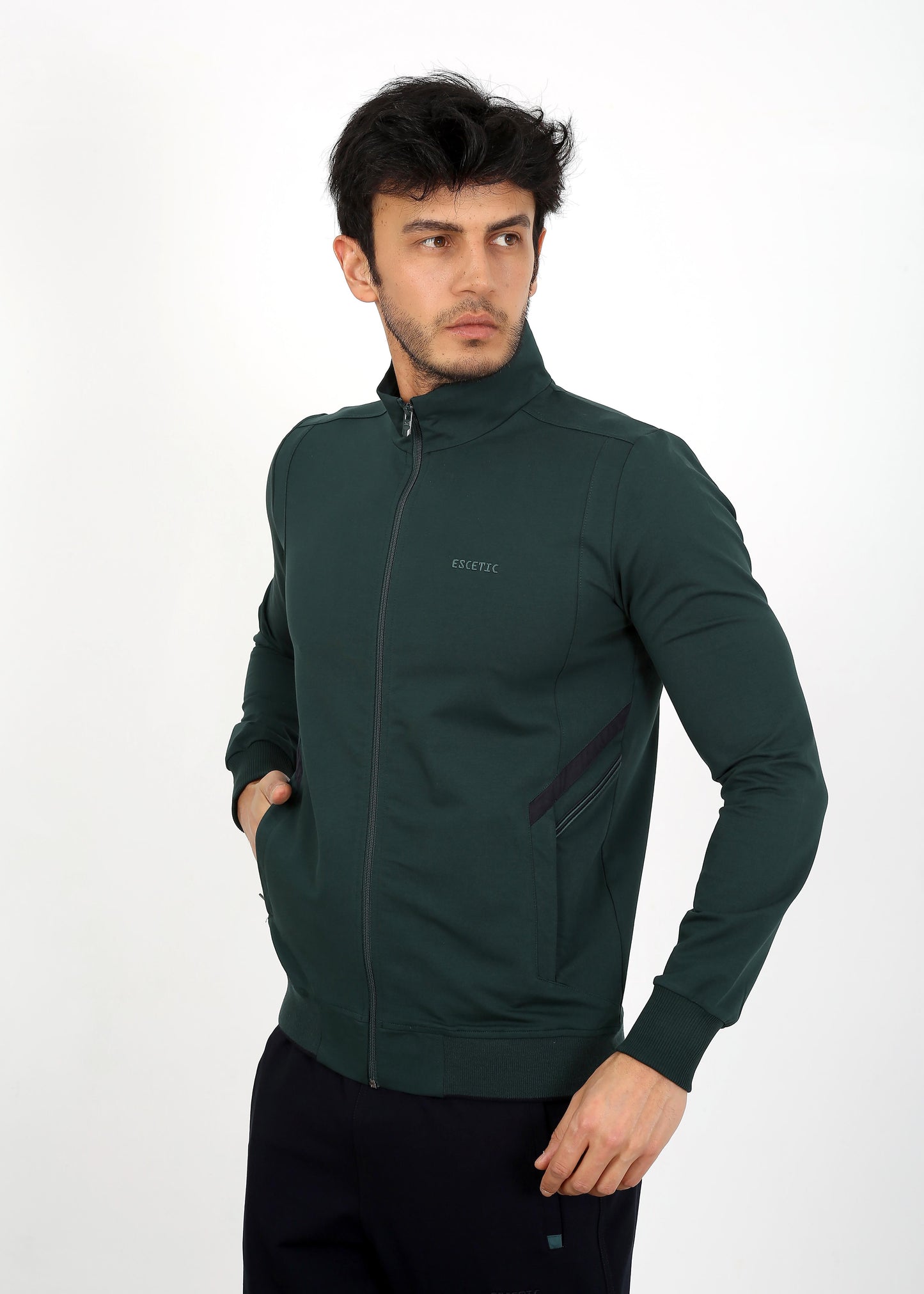 Spring Tracksuits available 3 colors dark navy ,olive , navy 0100