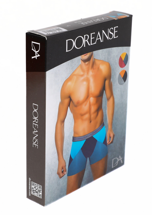 DOREANSE German Fabric Men's Multicolor Boxer 1714Brand
