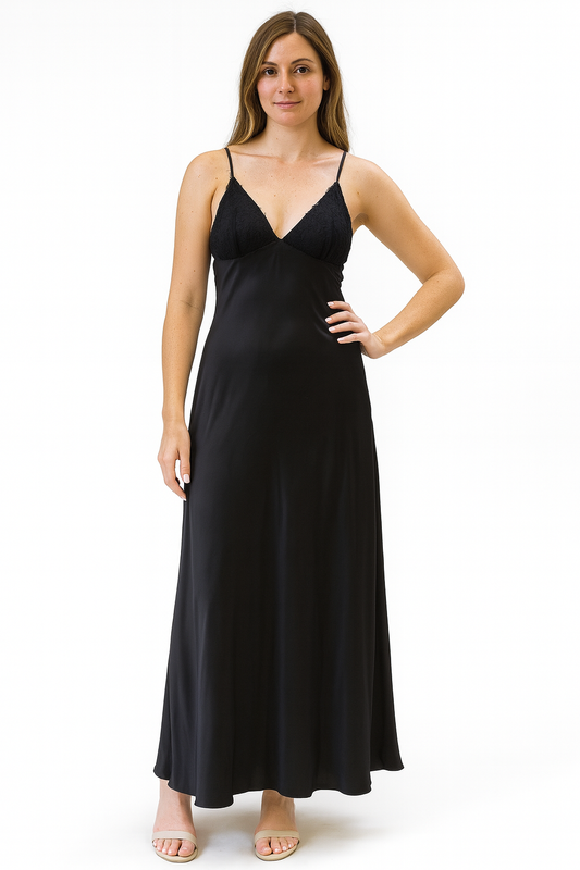 Set Bridal Gown L size black L38041