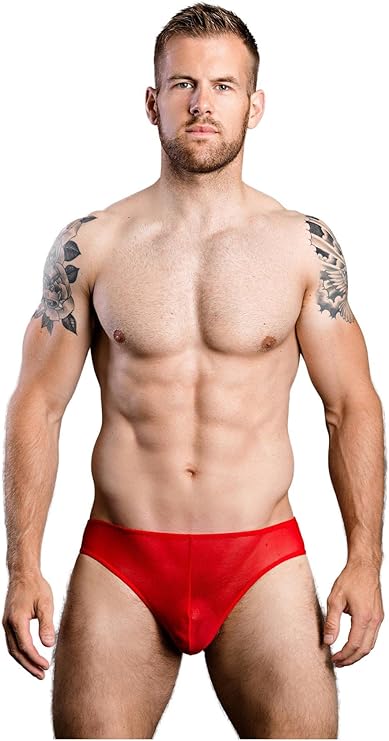 Sexy men Doreanse 1321 RED SEE THROW