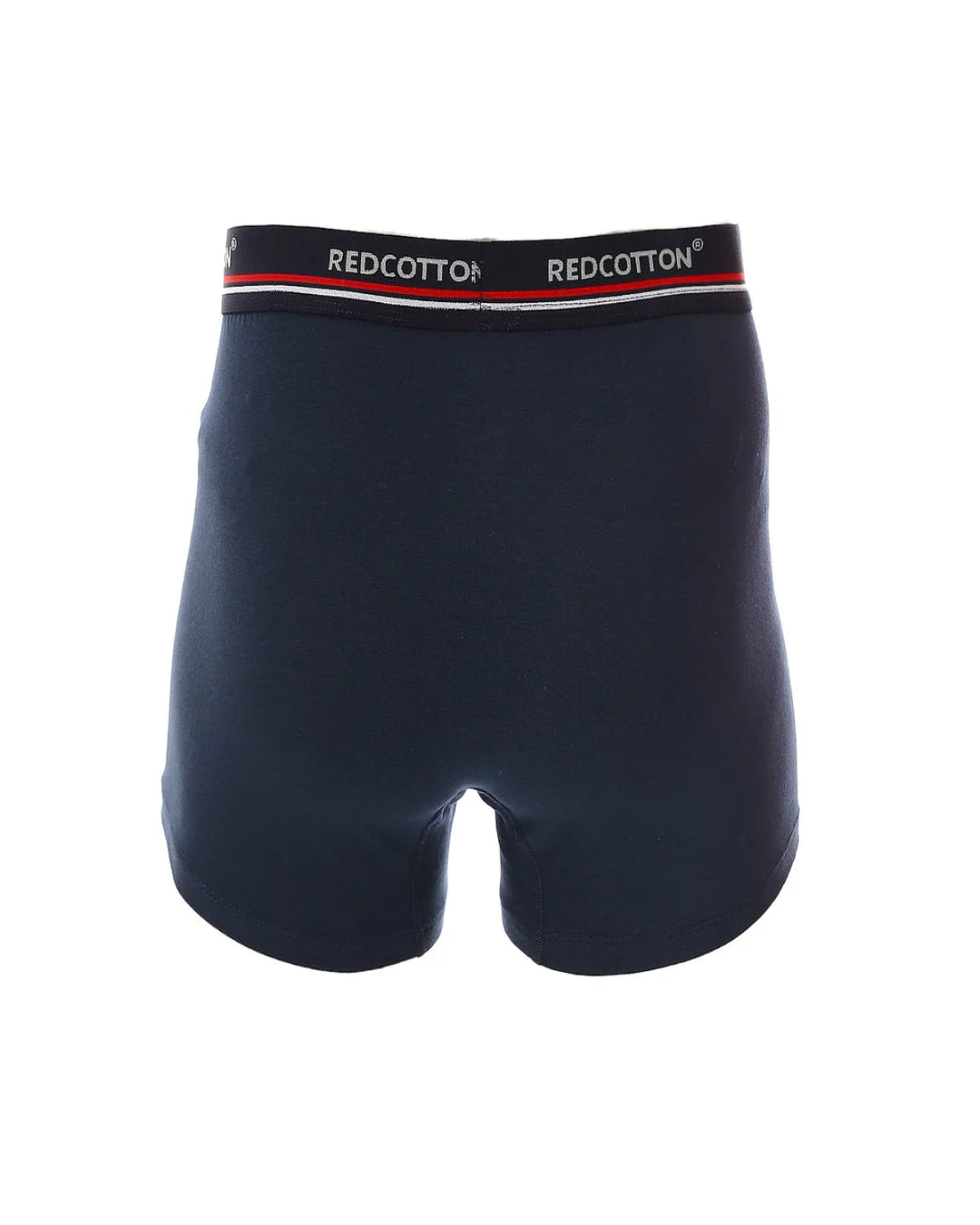 Men Comfort Printed Boxer navy cotton