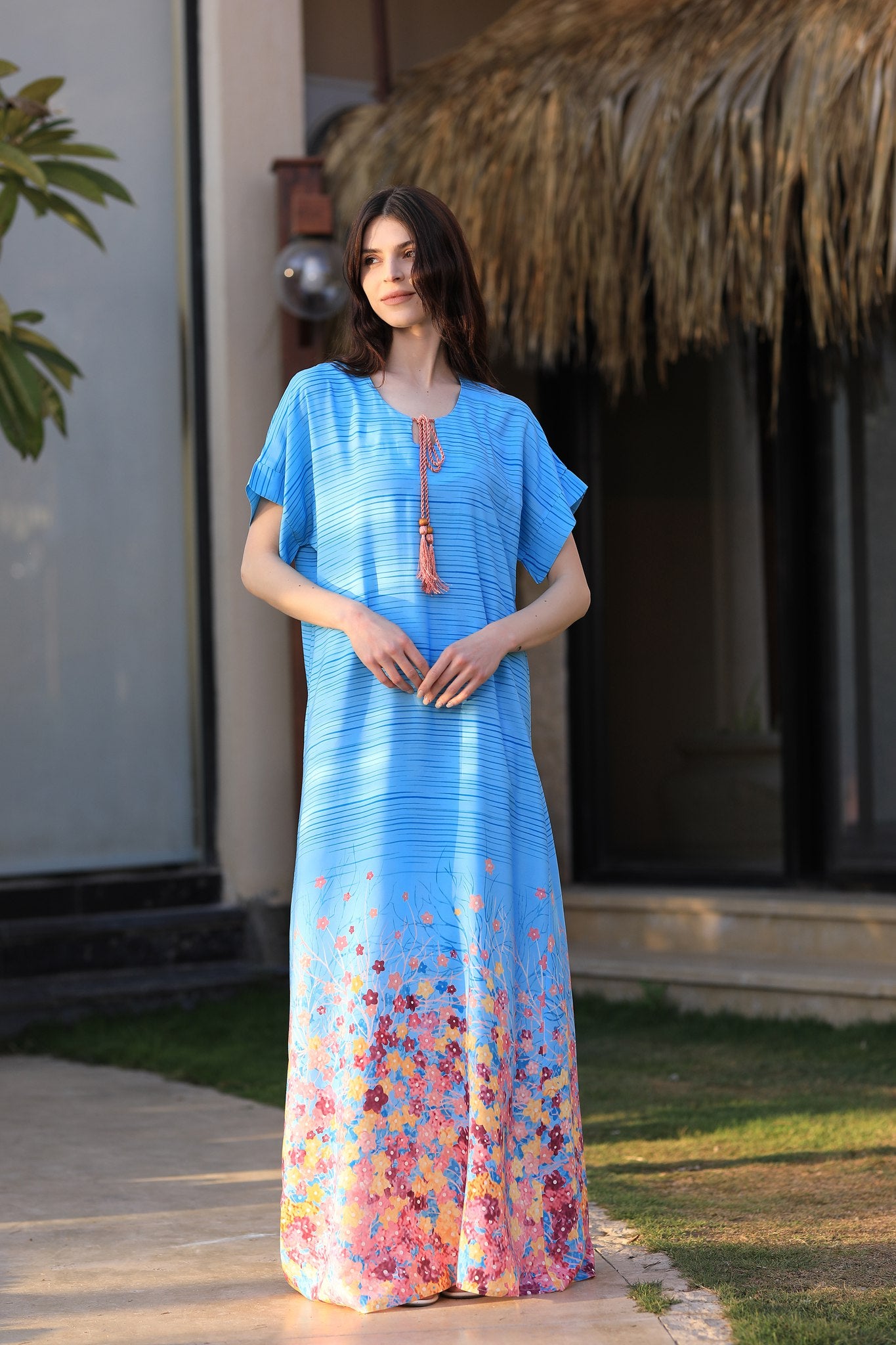Women summer Home dress big size 14969