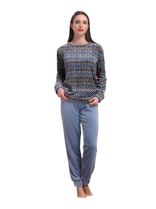 Winter Italian Pajama Women fleece 88761