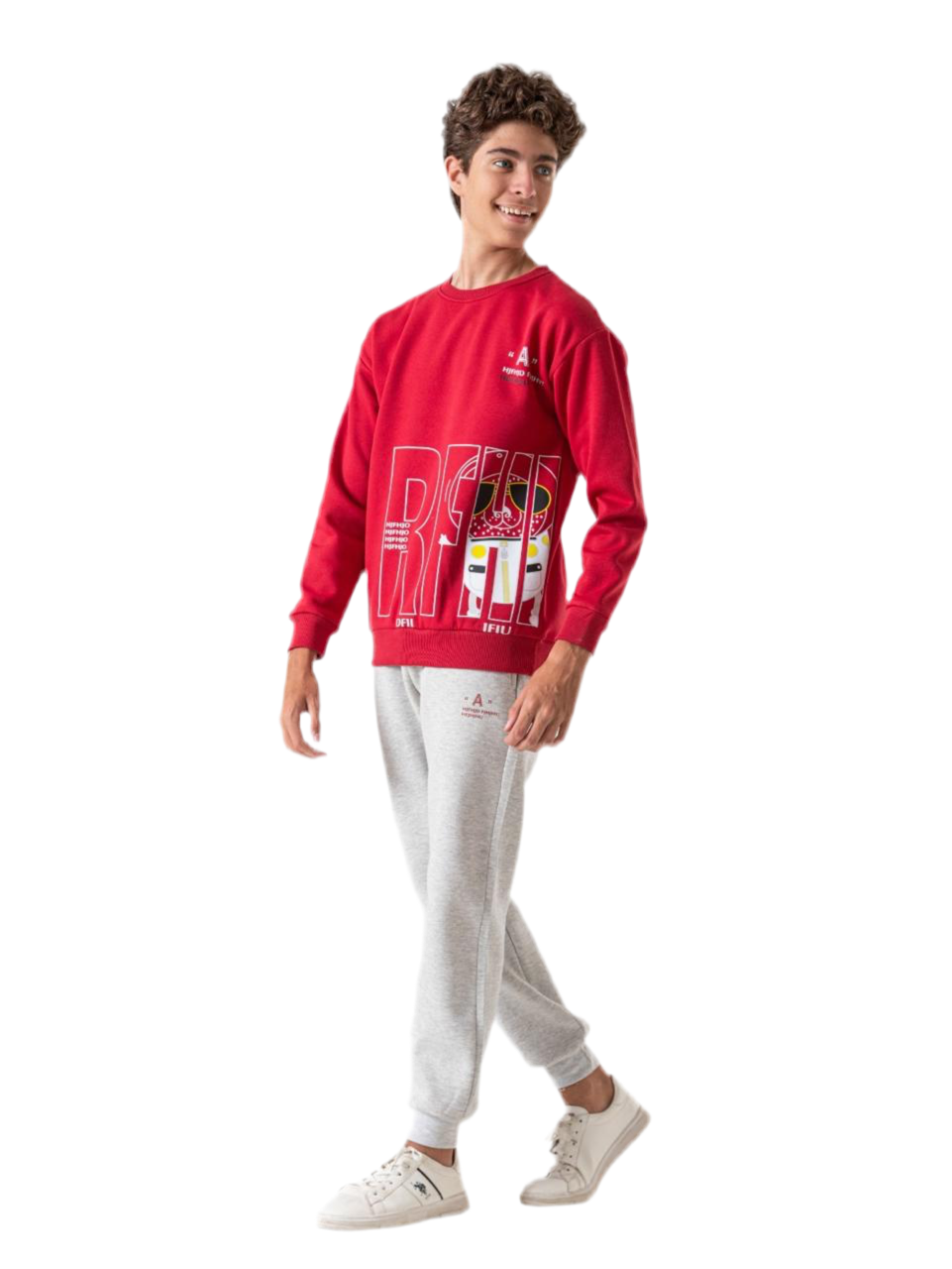 Winter pajama boy Lined cotton