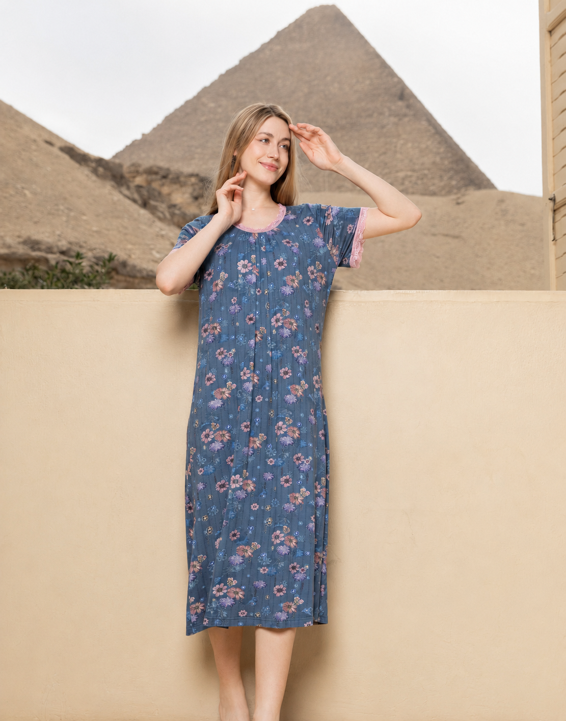 Women Night gown Chanel  modern big size available 17944