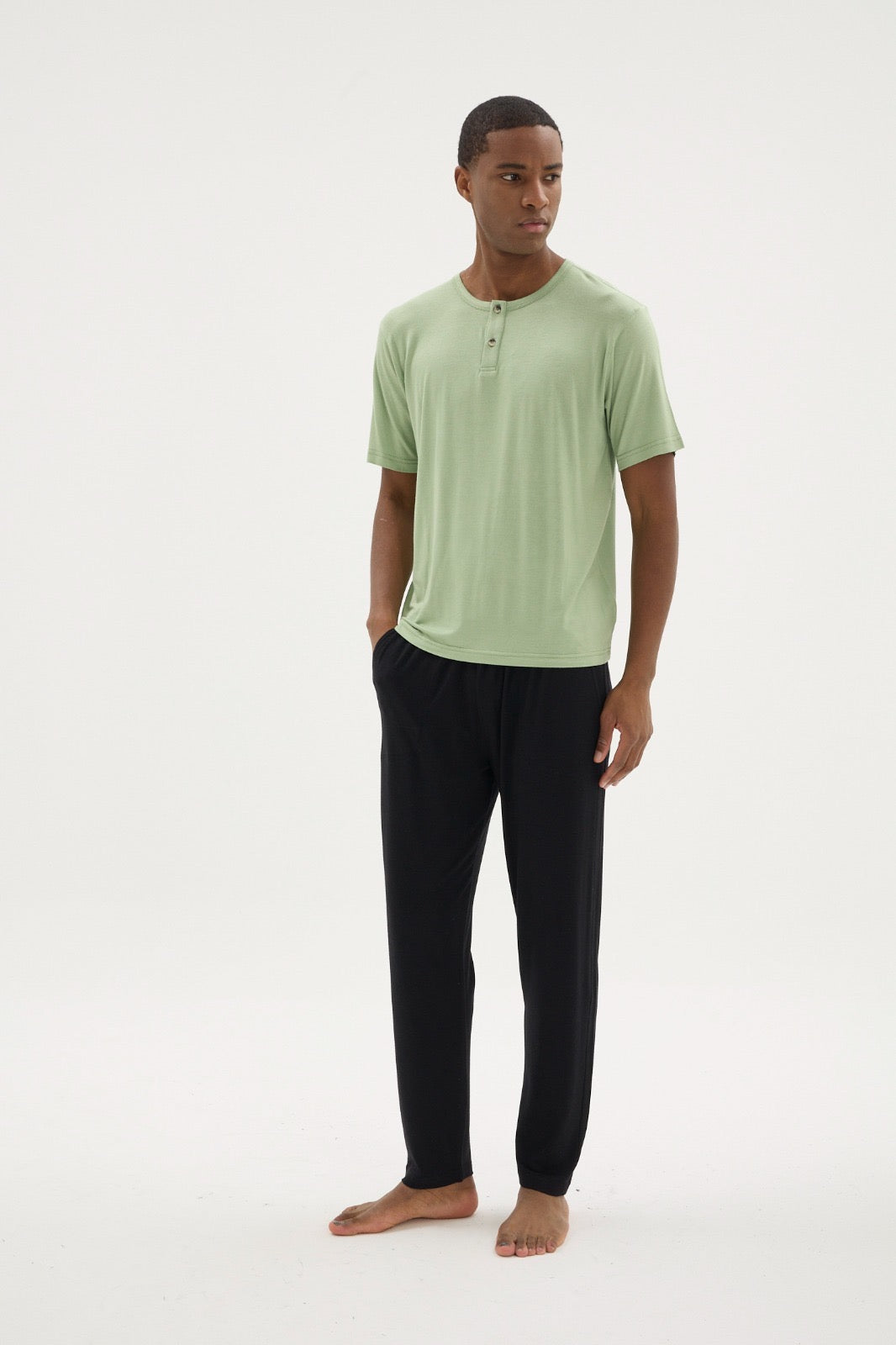 Pajama summer men basic soft bambo 26157