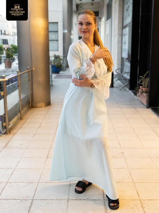 Maternity gown cotton 2 color available by coco box Cb112