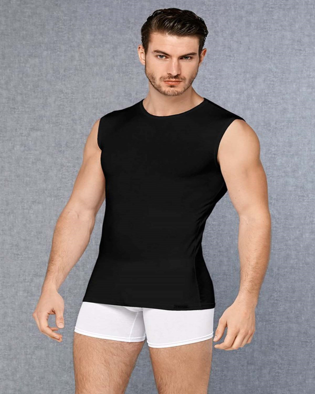 DOREANSE Classic Tank Top Muscle Tank White 2235 