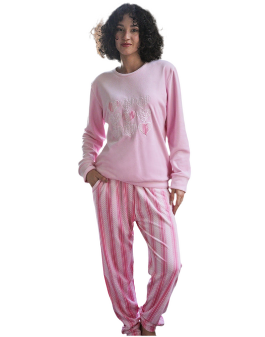Pajama pink soft cotton Eg16729