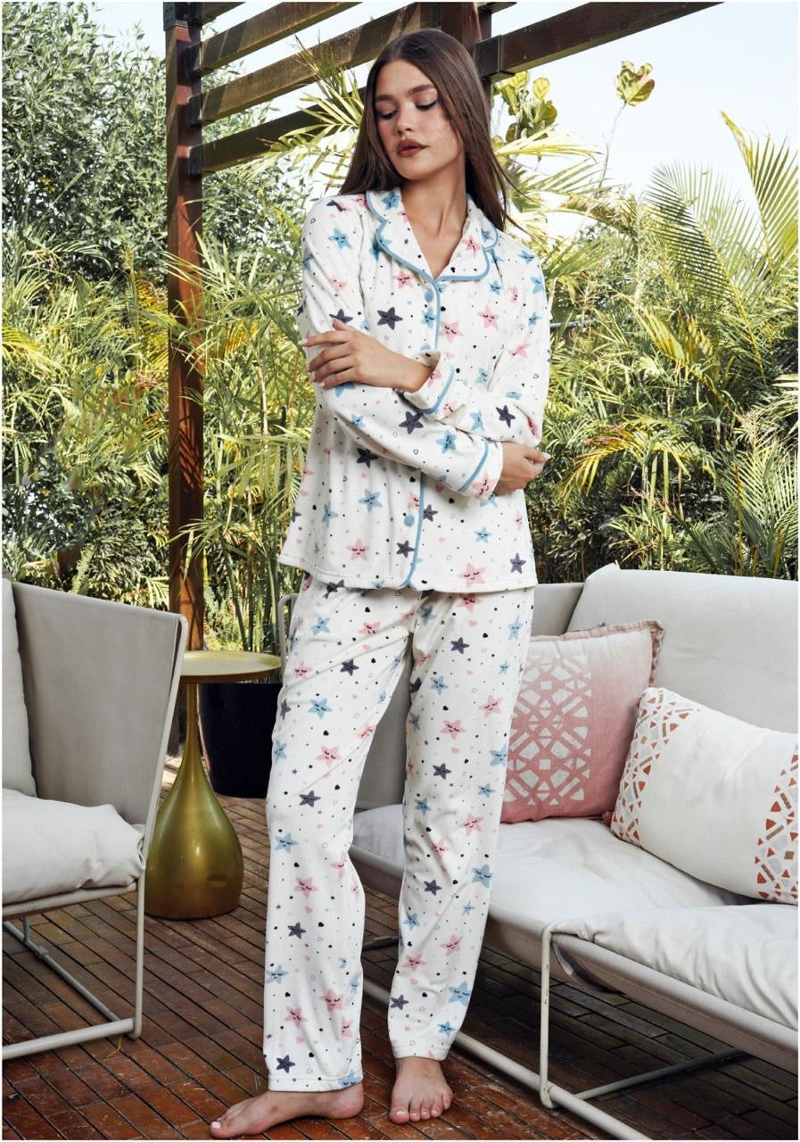 Women Pajama Classic winter velvet EG16766