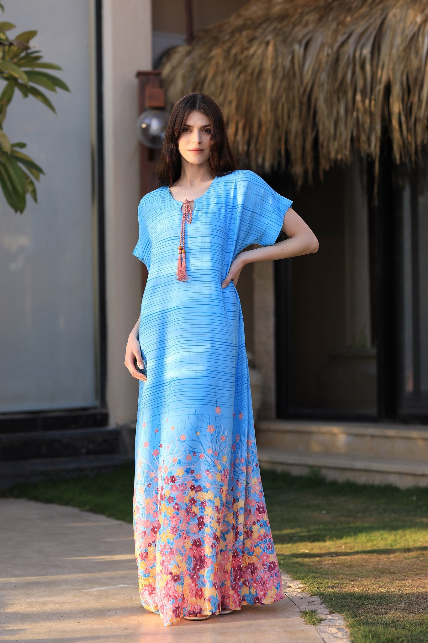 Women summer Home dress big size 14969