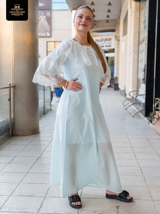 Maternity gown cotton 3 color available by coco box cb118