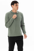 Pajama men autumn made in Turkey - olive 80% cotton 15% mono 5% lycra 26103