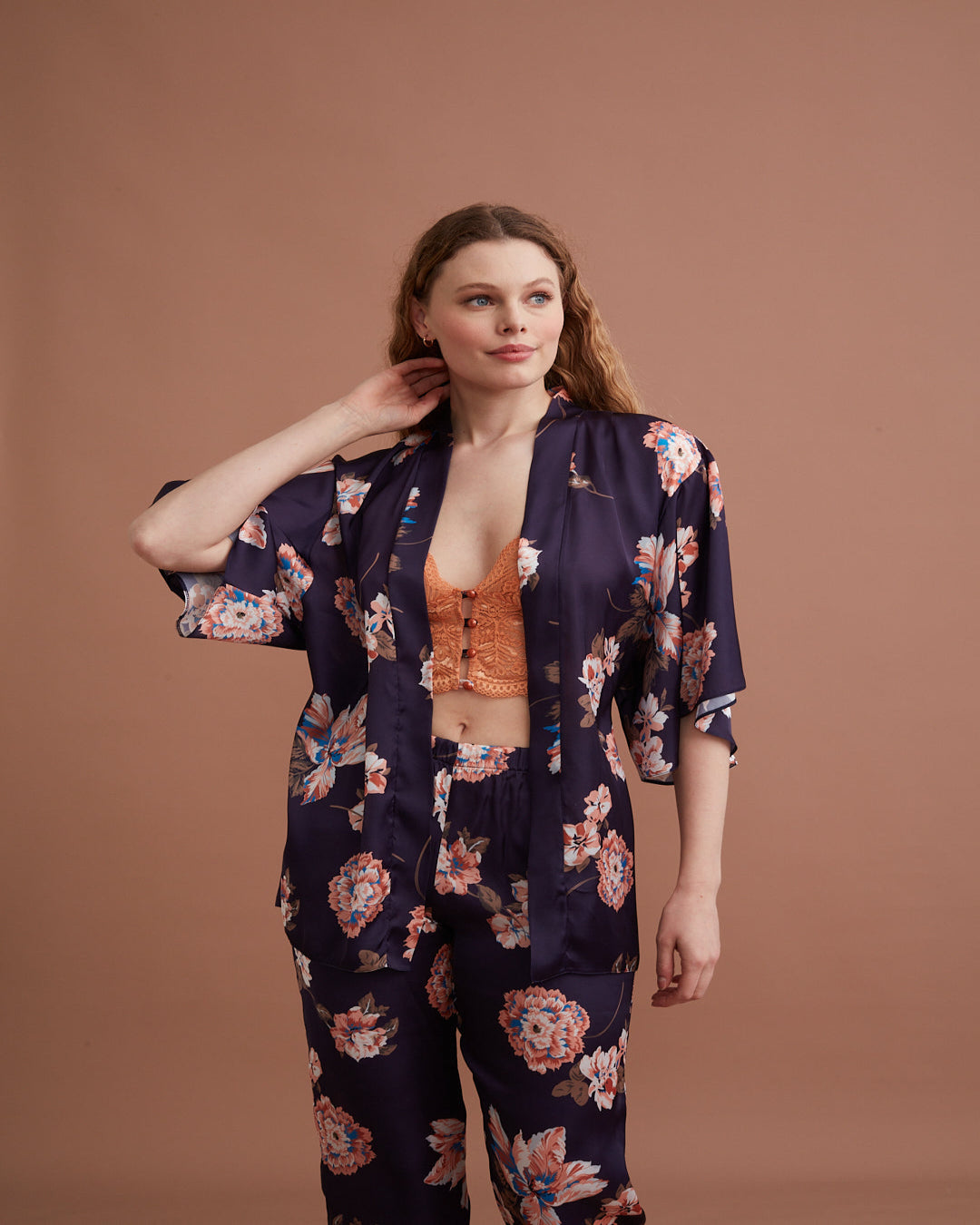 Set 3 pcs silk satin TKM132