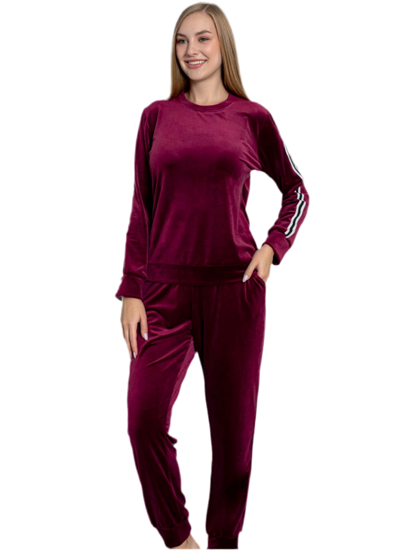 Tracksuits velvet women