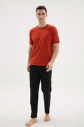Pajama summer men round nick 26156