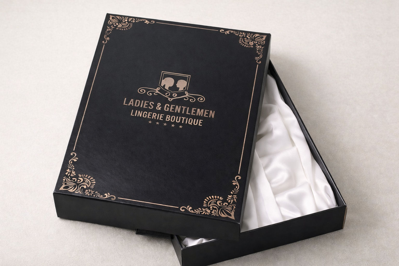 Groom set satin 5 pcs white