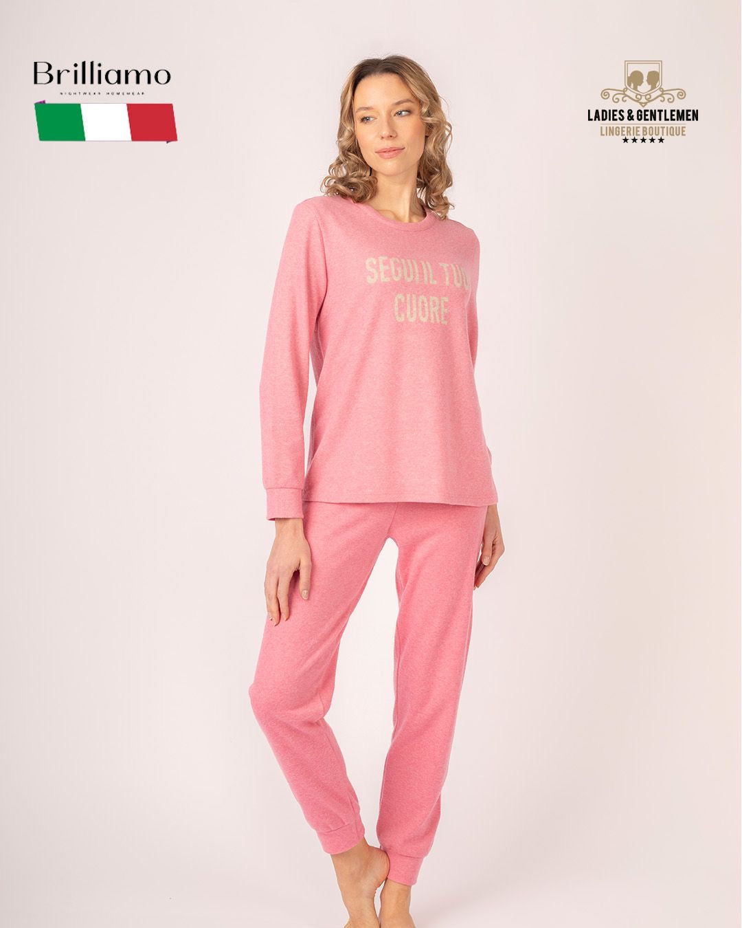 Italian Pajama Women Mohair L77075