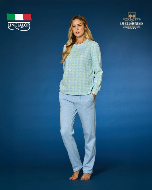 Winter Italian Pajama Lincalor Women Mohair L77089