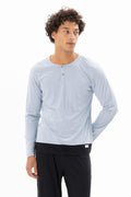 Pajama men autumn made in Turkey - Baby blue 48% cotton 48% modal 4% lycra 26101