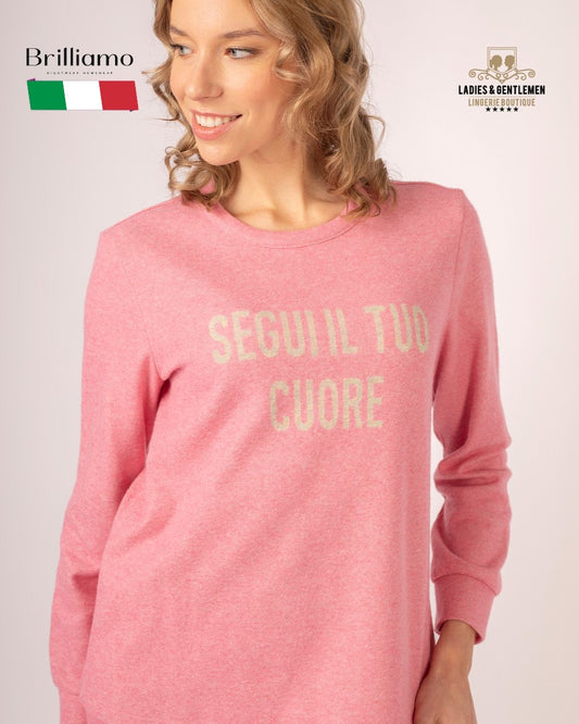 Italian Pajama Women Mohair L77075