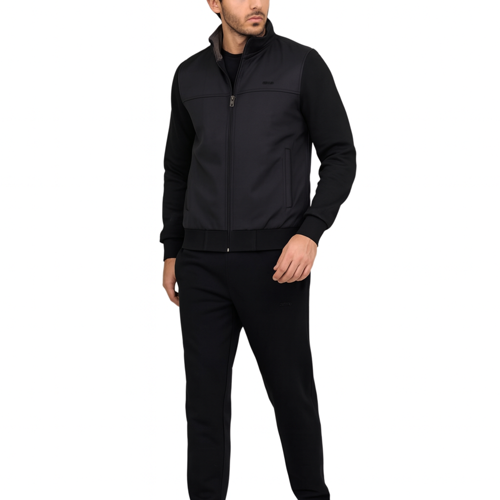 Autumn Tracksuits waterproof and cotton available Black, Navy, grey 0104