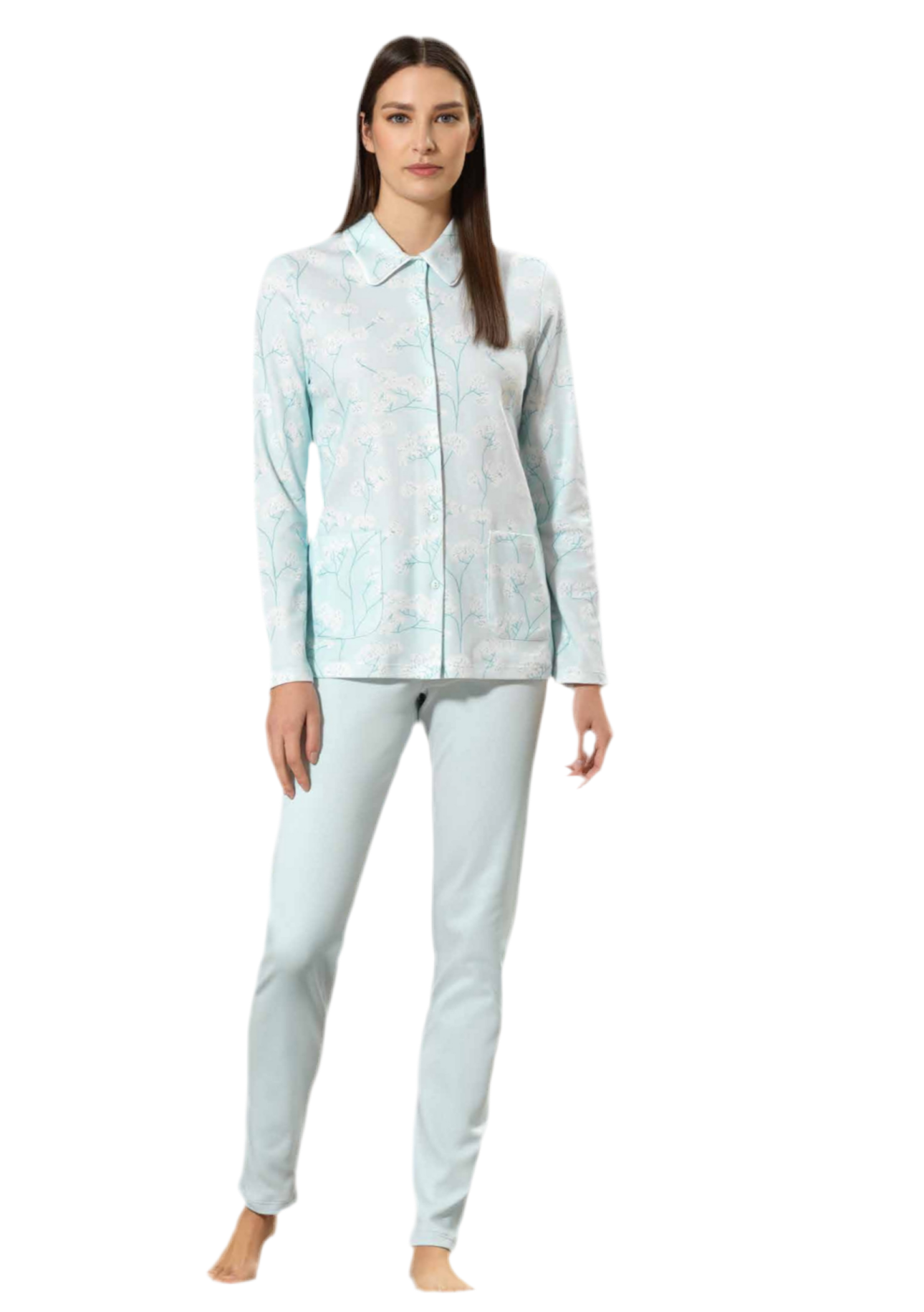 Winter Cotton Classic Pajama Italy L292059