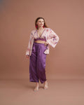 Luxury Bridal Pajama set 3 pcs 
TKM3033