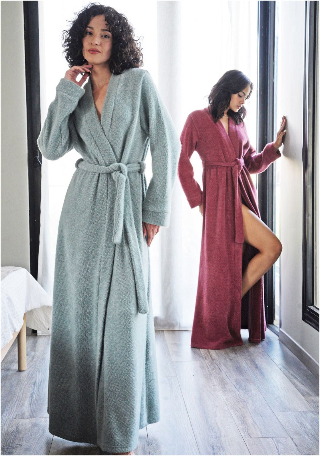 Elegant Women’s Winter Long Robe EG16811