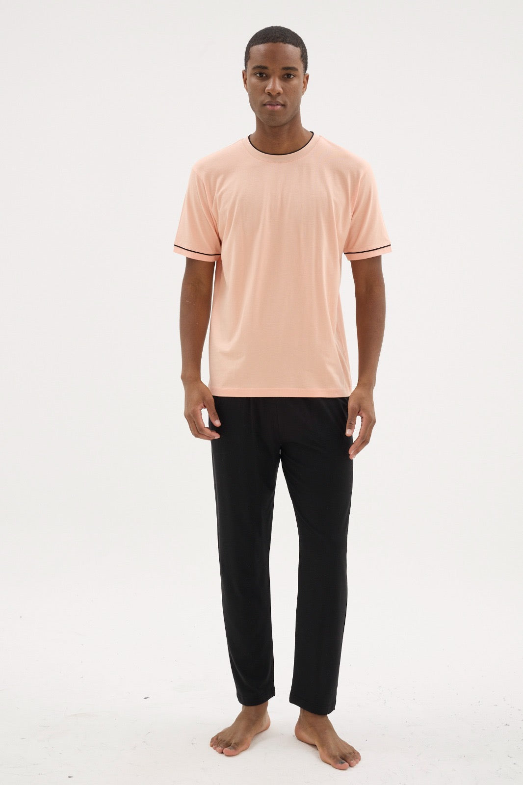 Pajama summer men round nick 26156