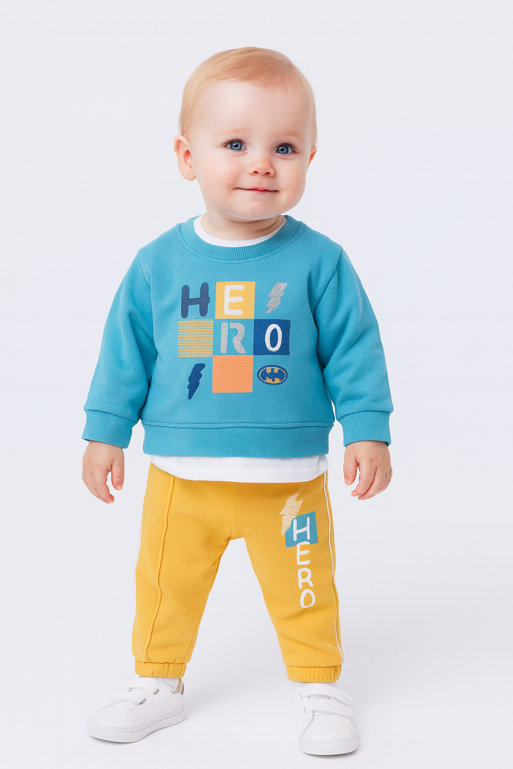 Winter pajama boy 12_36  Month Lined cotton