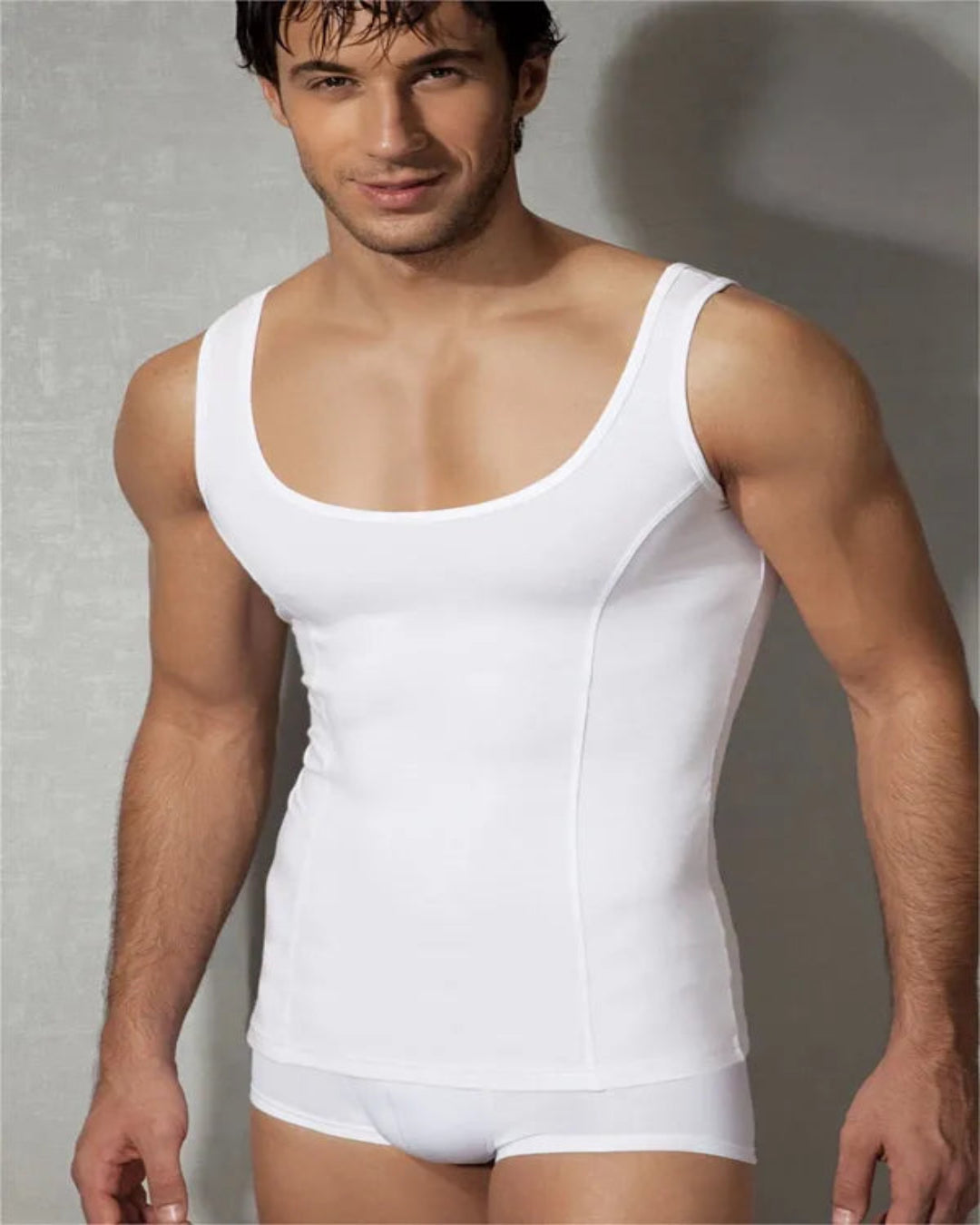 Doreanse Men's Deep Neck Athletic Shirt 2255