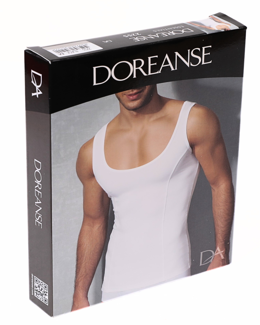 Doreanse Men's Deep Neck Athletic Shirt 2255