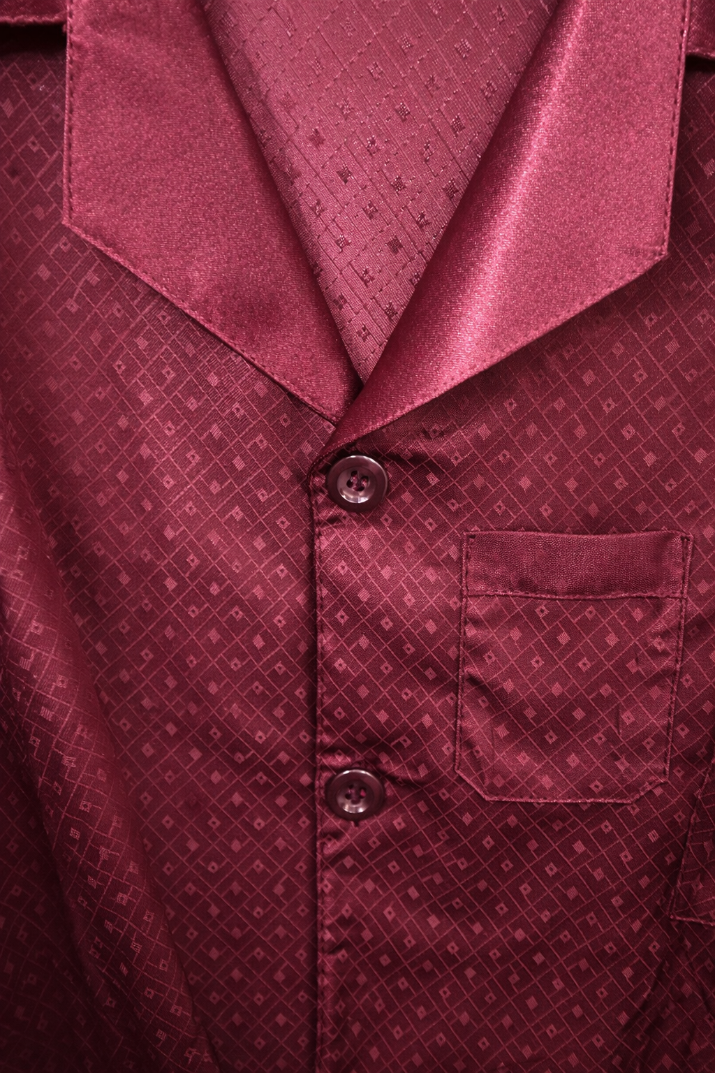 Groom set satin 5 pcs Bordo