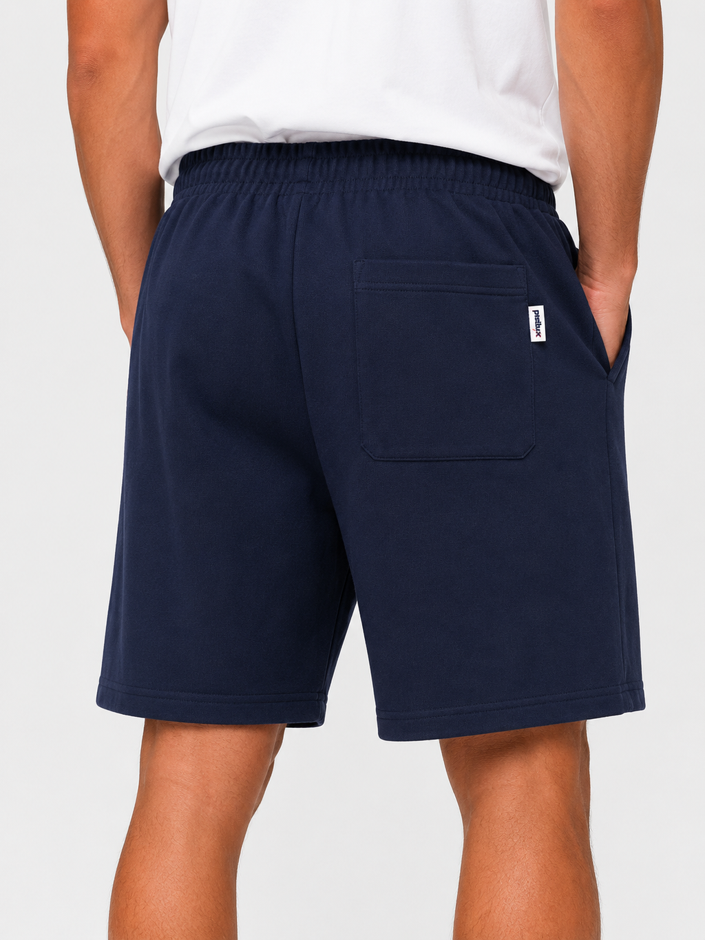 Only short 100% cotton Navy