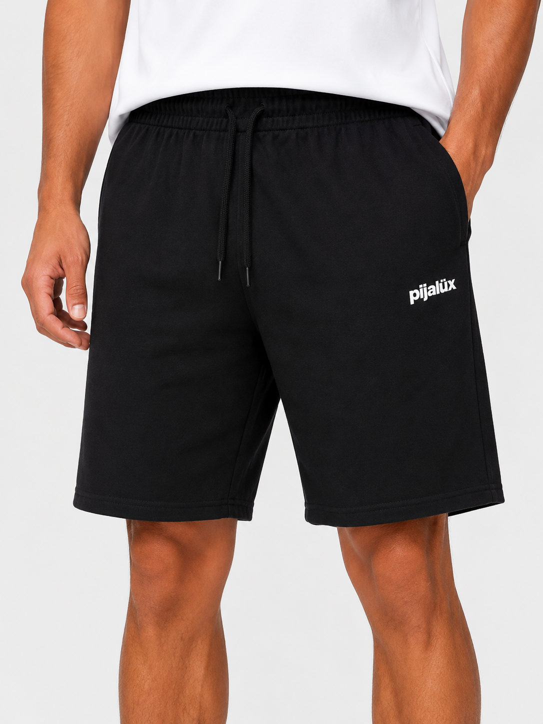 Only short 100% cotton black