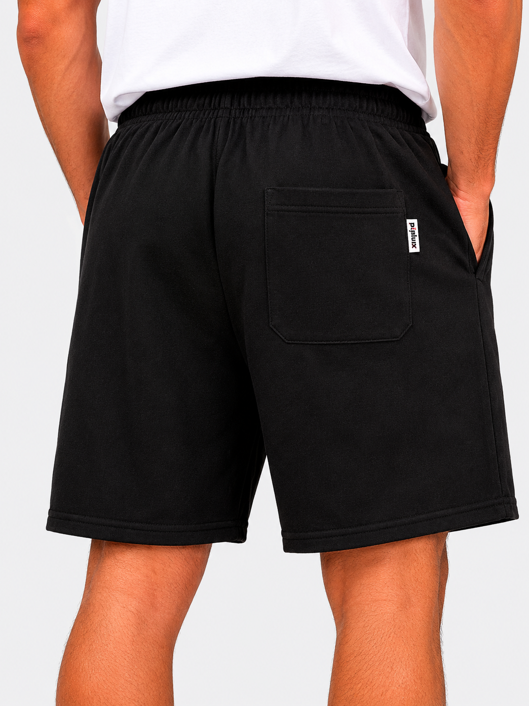 Only short 100% cotton black
