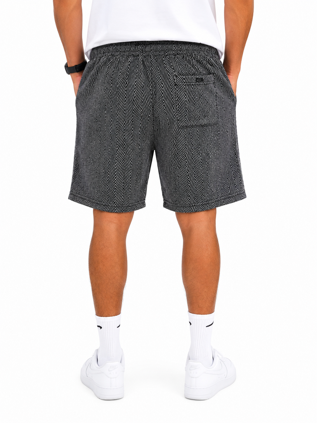 Only short 100% cotton Gray