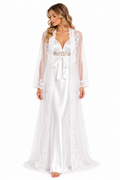 Bridal set 2 pieces satin&lace 104