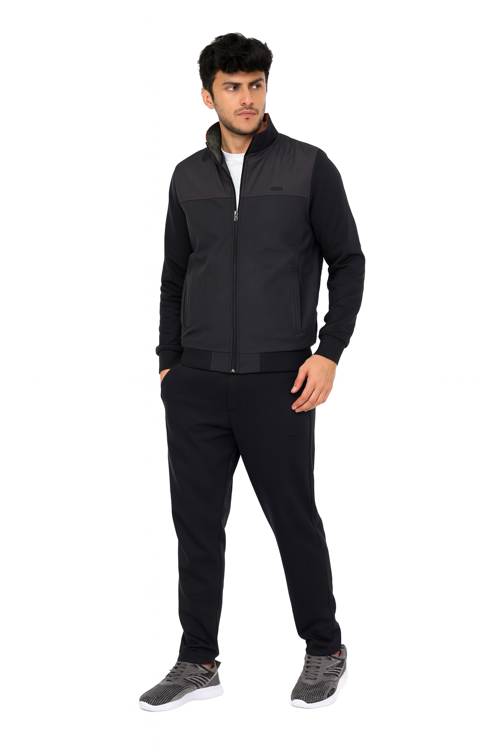 Autumn Tracksuits waterproof and cotton available Black, Navy, grey 0104